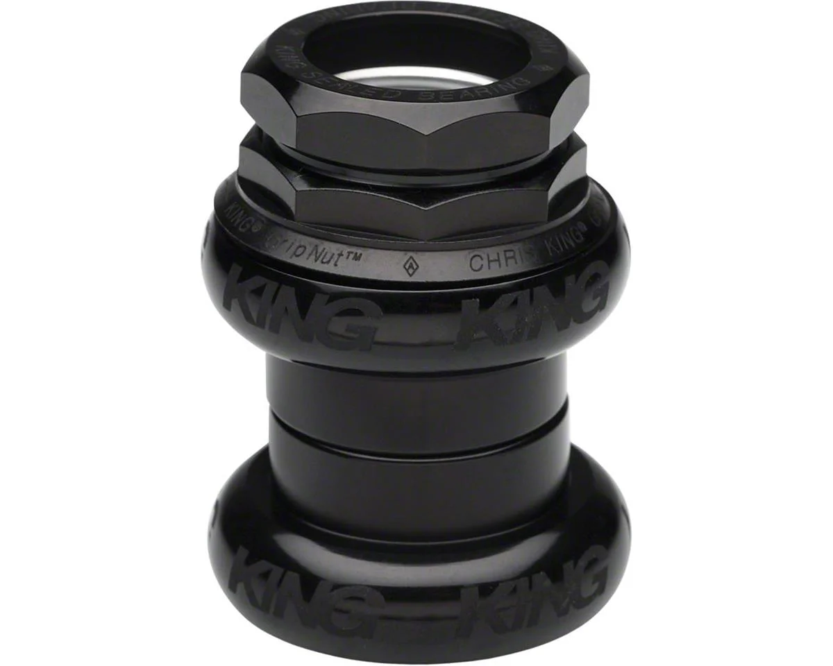 Chris King GripNut Headset (Sotto Voce Black) (1-1/8")
